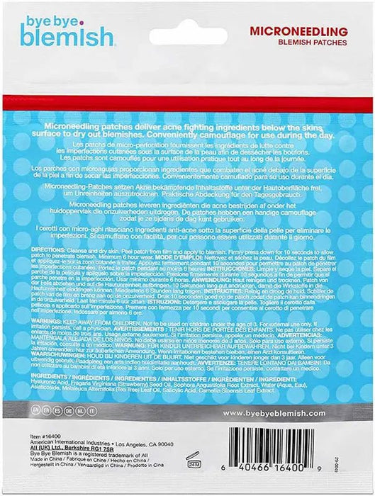 Bye Bye Blemish Microneedling Blemish Patches