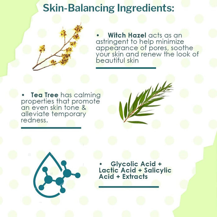 Bye Bye Blemish Witch Hazel & Tea Tree Skin Toner 130ml