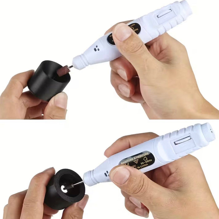 Cordless Nail Drill Machine Set 20,000 RPM + USB charging