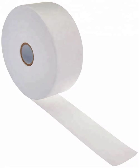 Cotton Wax Strips Roll 3” x 100 yards, 300ft Non - Woven Epilating Strip Wax Roll