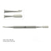 Cuticle Pusher with Knife Nail Implement Tool