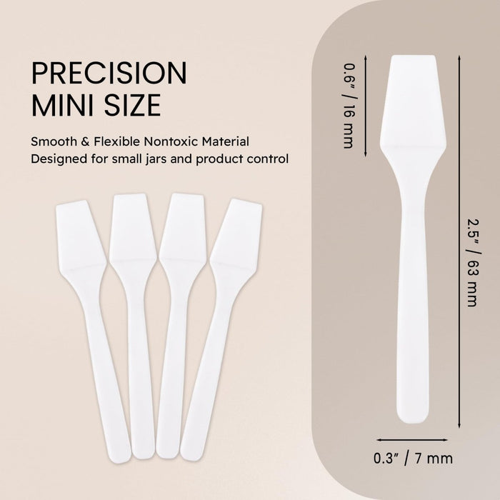 Disposable Cosmetic Spatula, 200 pieces
