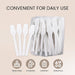 Disposable Cosmetic Spatula, 200 pieces