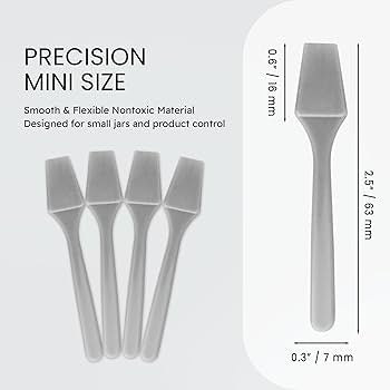 Disposable Cosmetic Spatula, 200 pieces
