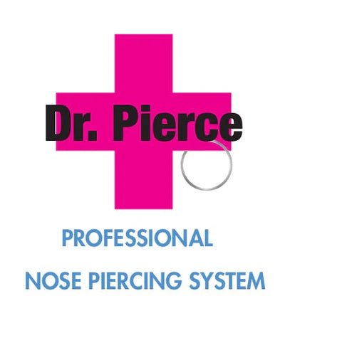 Dr Pierce Nose Piercing Kit, Stainless Steel 2mm Bezel CZ (95612)