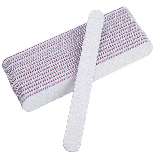 Economy Nail Files 100/180 Professional Disposable, 50pcs