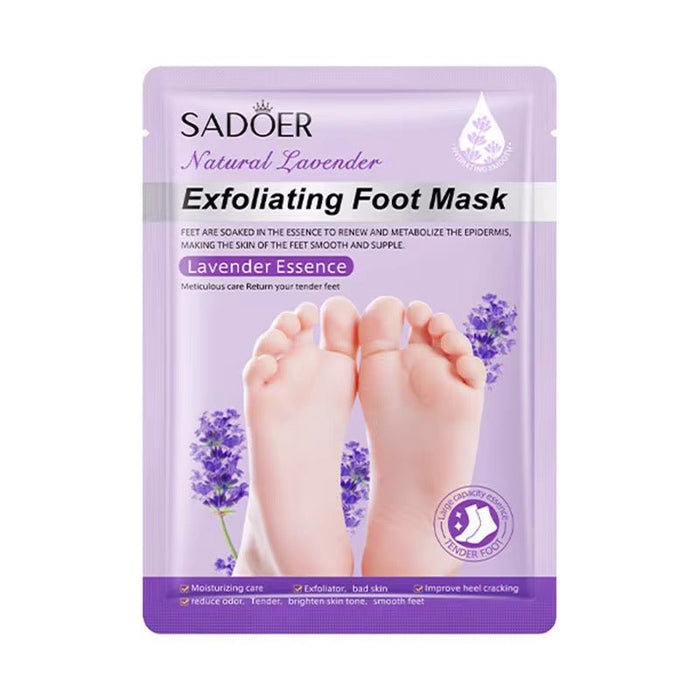 Exfoliating Foot Peeling Mask, Natural Lavender 35g