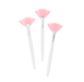 Facial Applicator Fan Brush, Pink Tip