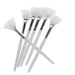 Facial Fan Brush for Chemical Peels - White