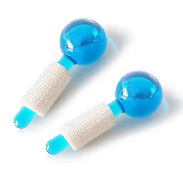 Facial Ice Globes, Cooling Cryo Facial Tools Set of 2