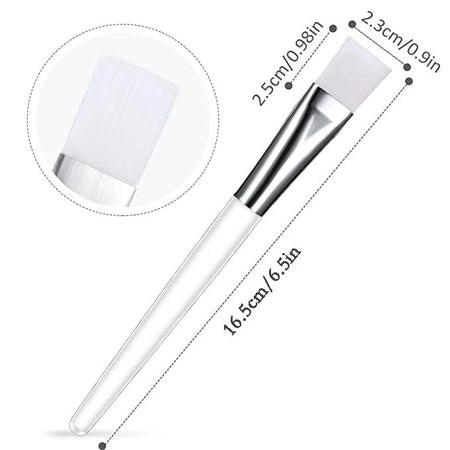 Facial Mask Brush - Acrylic Handle￼