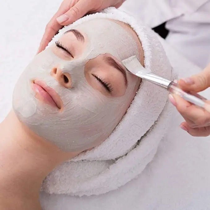 Facial Mask Brush - Acrylic Handle￼