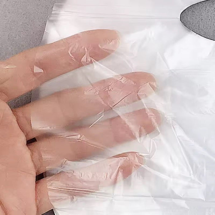 Facial Mask Wrap, Clear Transparent Disposable 100 count