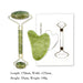 Facial Massage Boxed Set - Jade Facial Skin Roller + Gua Sha Set
