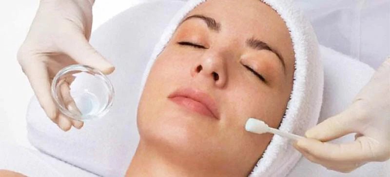 Facial Peel Foam Tip Applicator, White 5” Square Sponge, 50 count