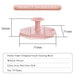 Facial Skin Cleansing Brush, Octagonal Silicone