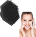 Facial Skin Cleansing Brush, Octagonal Silicone