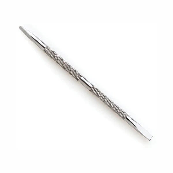 Flat Cuticle Pusher, Double Ended Nail Implement Tool