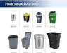 Garbage Bag Extra Strong, 26" X 36" Black, Case of 125
