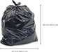Garbage Bag Extra Strong, 26" X 36" Black, Case of 125