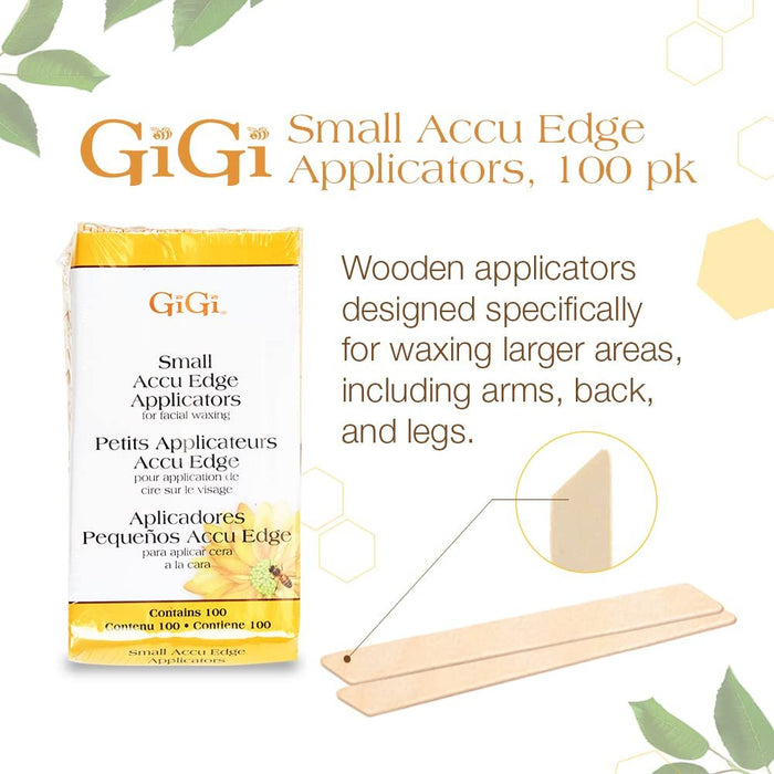 GiGi Small Accu Edge Waxing Applicators 100/pk Canada