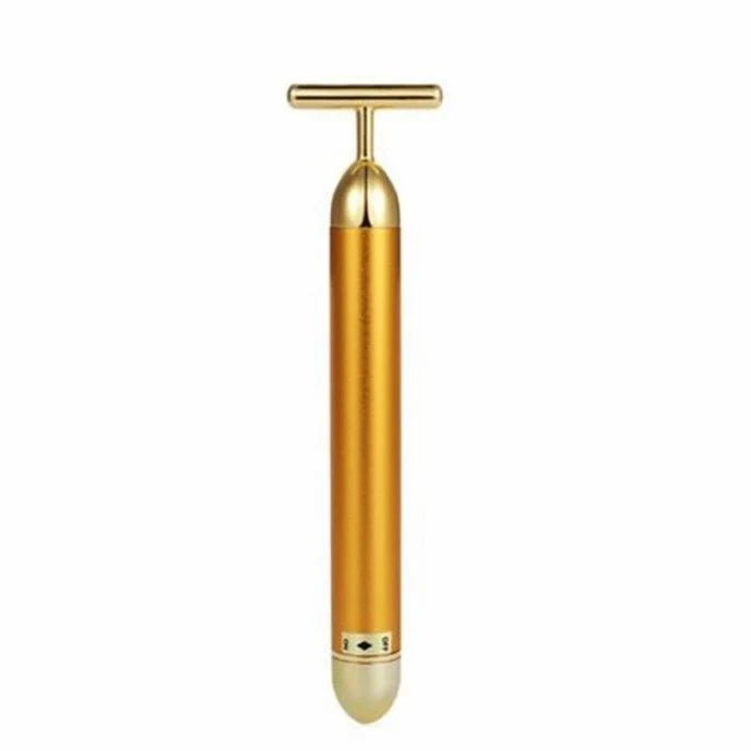 Gold Beauty Cosmetic Injector Vibration Bar — Beauty Pro Supplies
