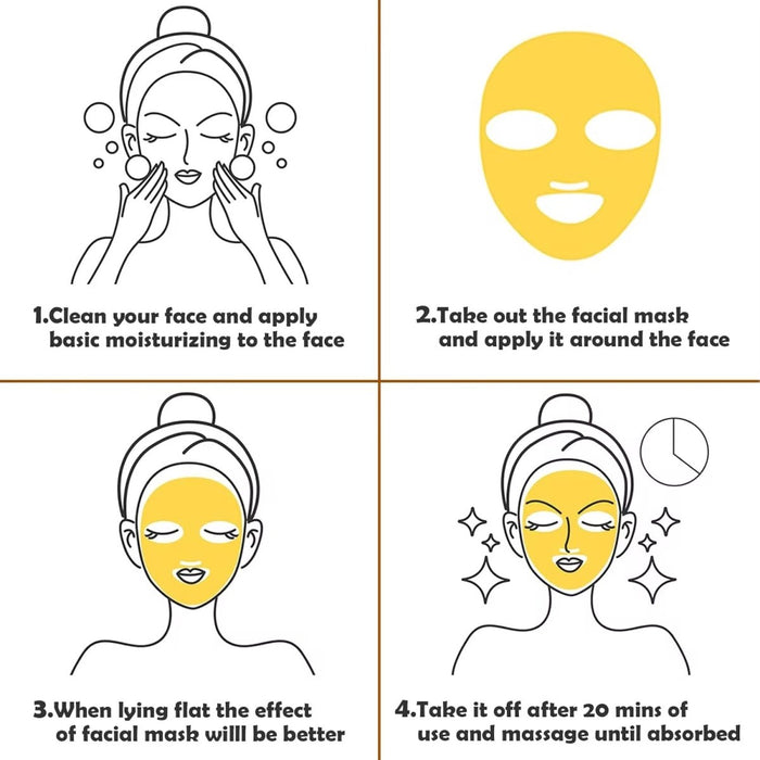 Gold Collagen Gel Facial Mask