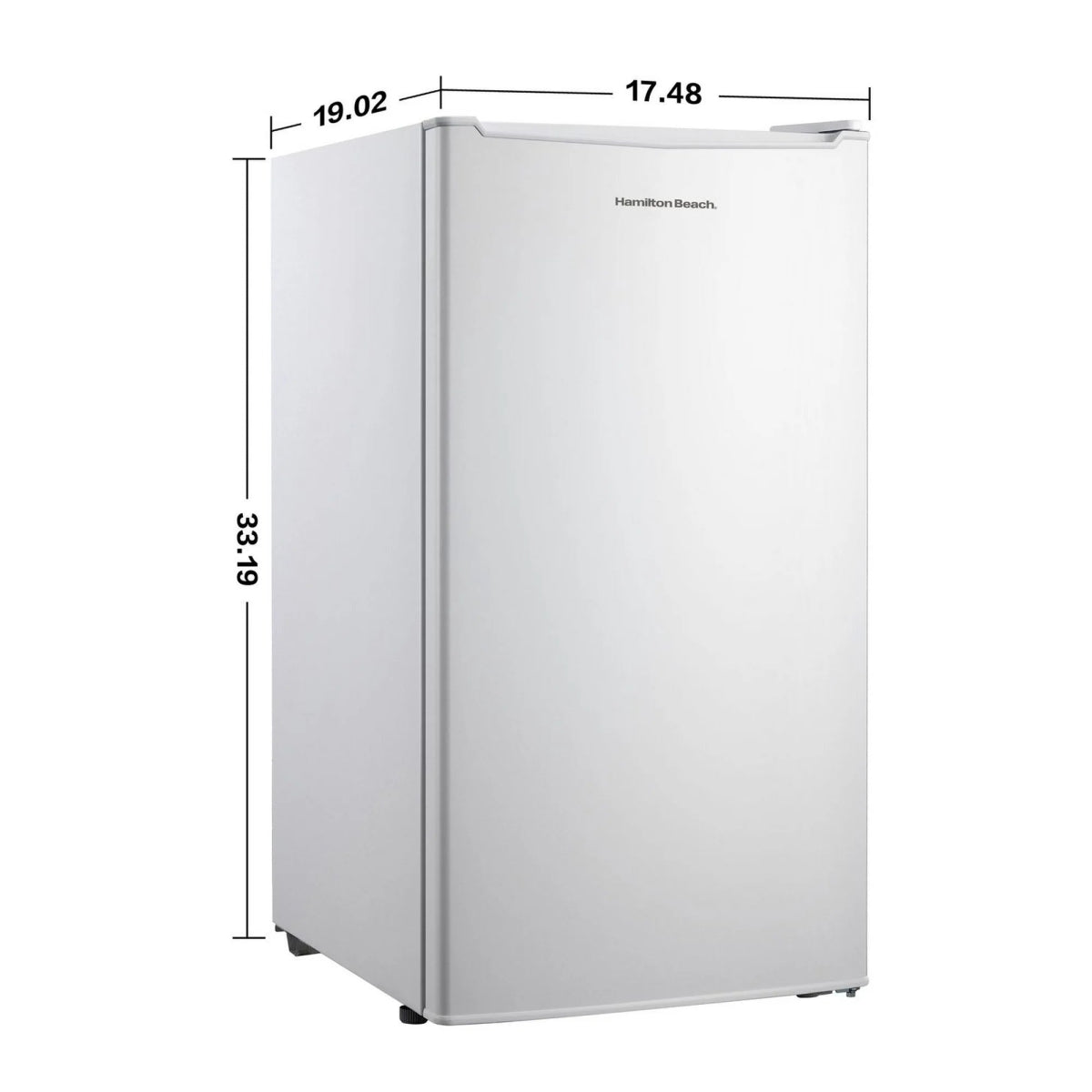 Hamilton Beach 3.3 cu.ft. Compact Refrigerator, White
