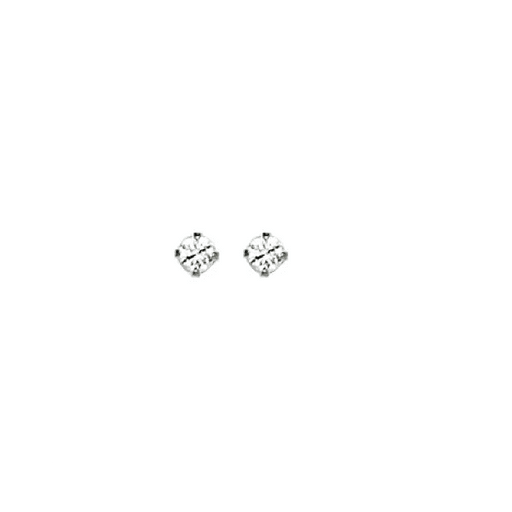 Inverness Earring Stainless Steel 2mm CZ - 53C