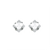 Inverness Earring Stainless Steel 7mm Square CZ - 355C
