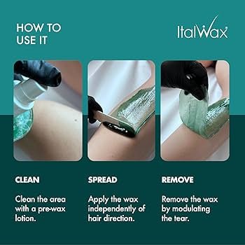 Italwax Azulene Hot Film Hard Wax (Unscented, Transparent, 3 - 4 Sec)