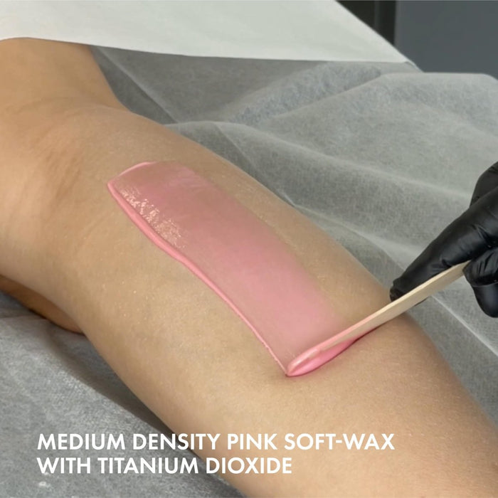 Italwax Rose Classic Soft Wax (Unscented, Very Creamy)
