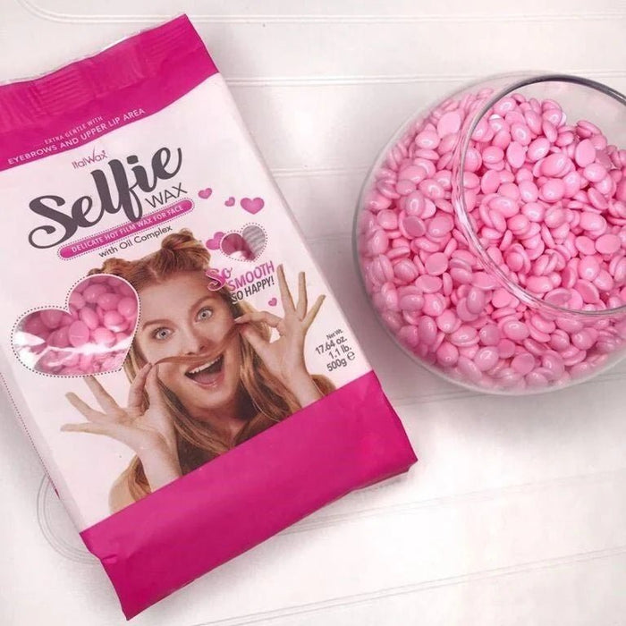 Italwax SELFIE Hard Wax for Facial Waxing