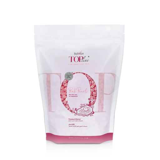 Italwax Top Line Pink Pearl Hard Wax for Sensitive Skin