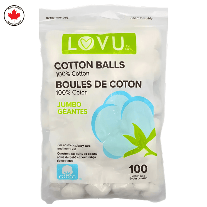 Jumbo Cotton Balls, Non Sterile 100pcs