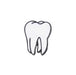 Lapel Pin - Teeth Whitening White Tooth Pin