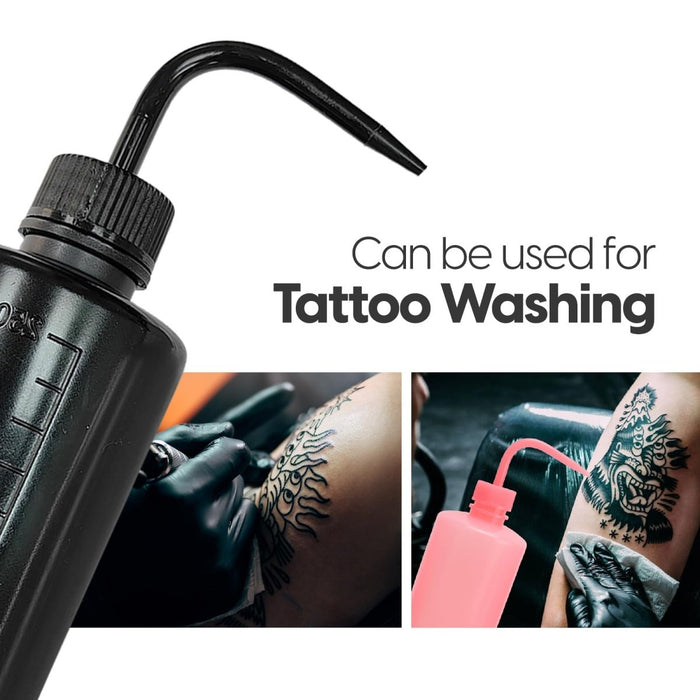 Lash / Tattoo Squeeze Rinse Bottle, Black 150ml/5oz