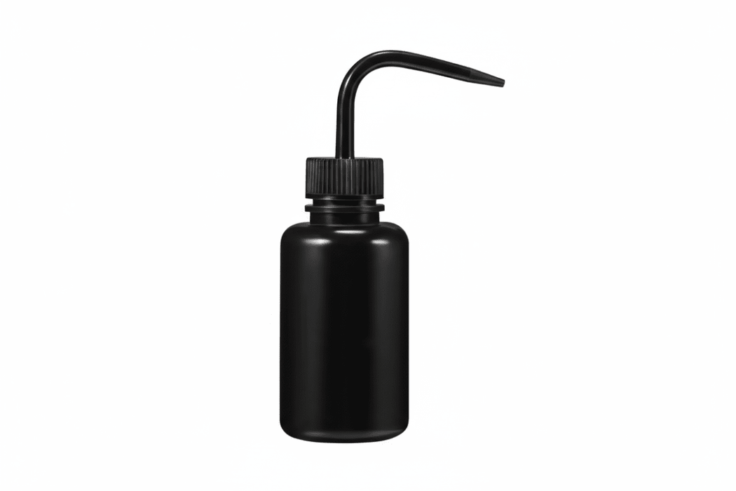 Lash / Tattoo Squeeze Rinse Bottle, Black 150ml/5oz