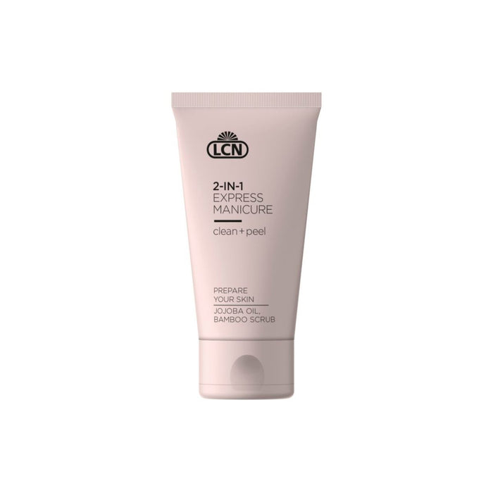 LCN 2 in 1 Express Manicure Clean + Peel 50ml