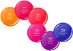 LCN 2.0 UV Gel Polish NEON Trend Set - 6 Colors + Bag