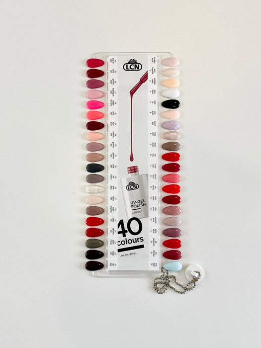 LCN 2.0 UV Gel Polish True Colour Chart