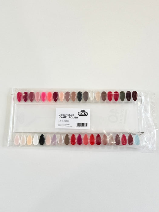 LCN 2.0 UV Gel Polish True Colour Chart