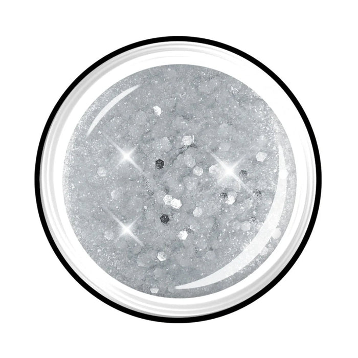 LCN Color Gel Glitter 5ml, Big Silver Show