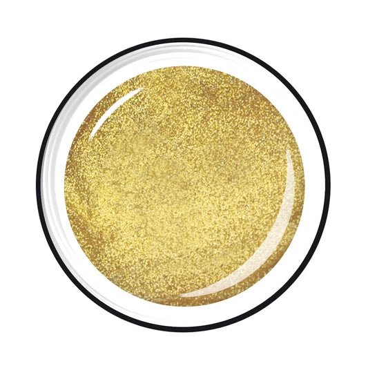 LCN Color Gel Glitter 5ml, Light Gold