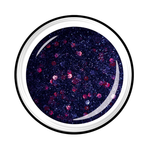 LCN Color Gel Glitter 5ml, Violet Rush