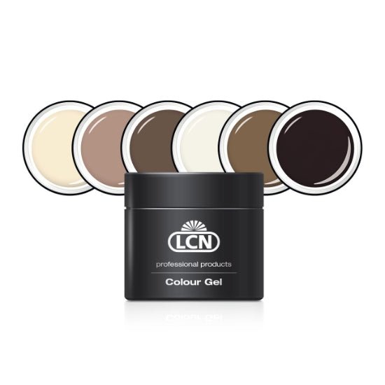 LCN Colour Gels Coffee Collection 5ml, Coffee