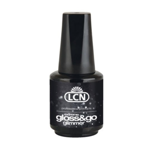 LCN Extreme Gloss and Go Glimmer 10ml, High-Gloss No-Wipe Top Coat Canada