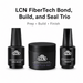 LCN FiberTech Bond, Build + Seal Trio Bundle Canada