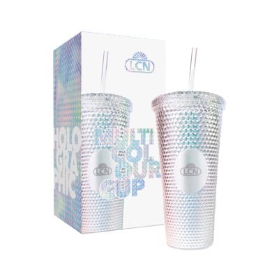 LCN Holographic Multi Colour Cup 650ml