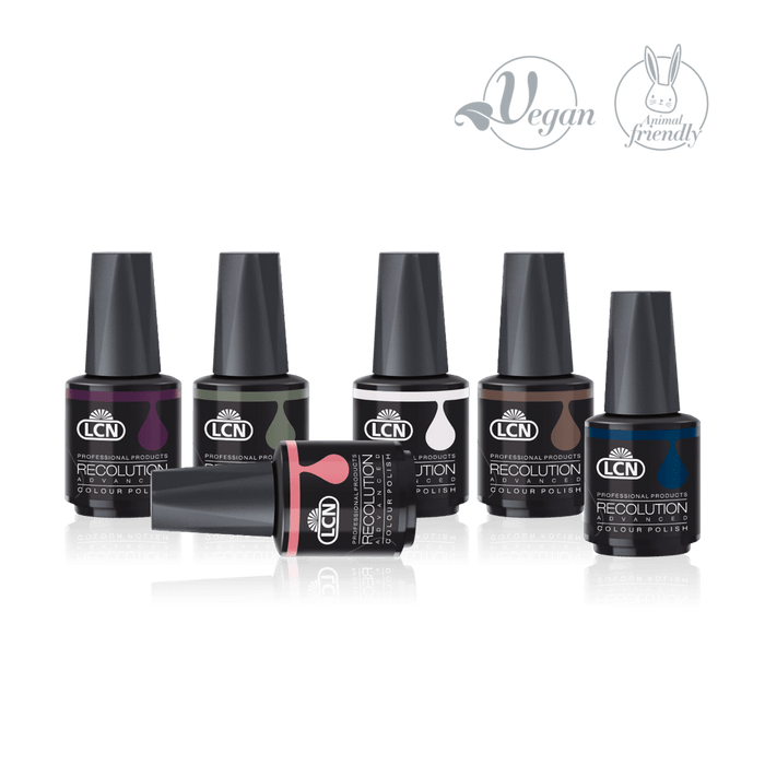 LCN Jardin de Noel Recolution Advanced 6 piece Set - 6 Colours + Bag